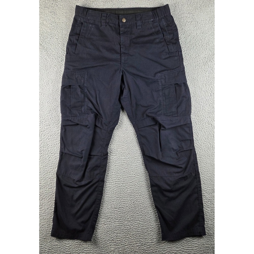 Vertx Phantom Ops Pants Mens 34x32 Blue Ripstop Cargo Tactical Workwear Utility
